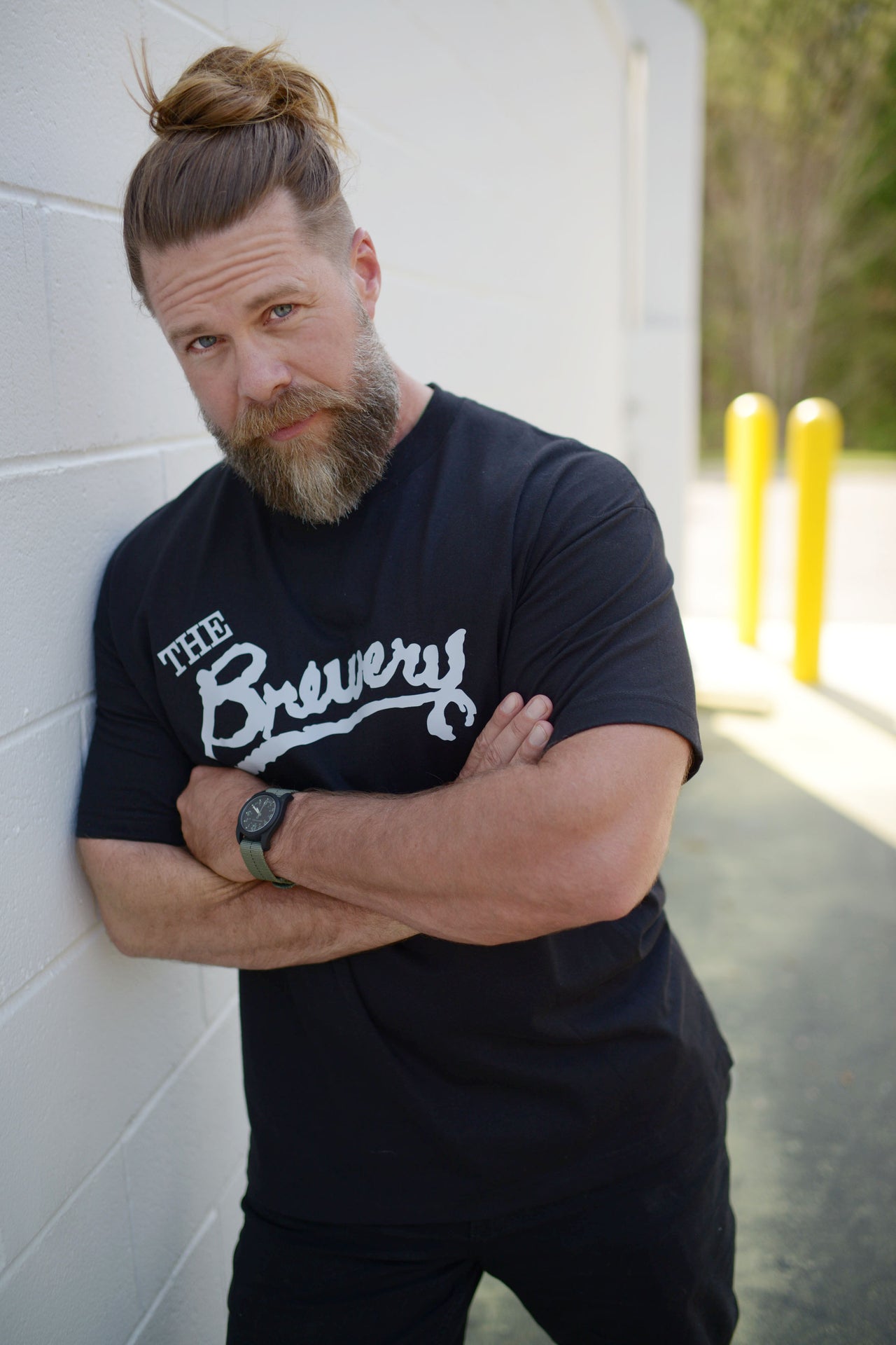 The Brewery Short Sleeve T - Black