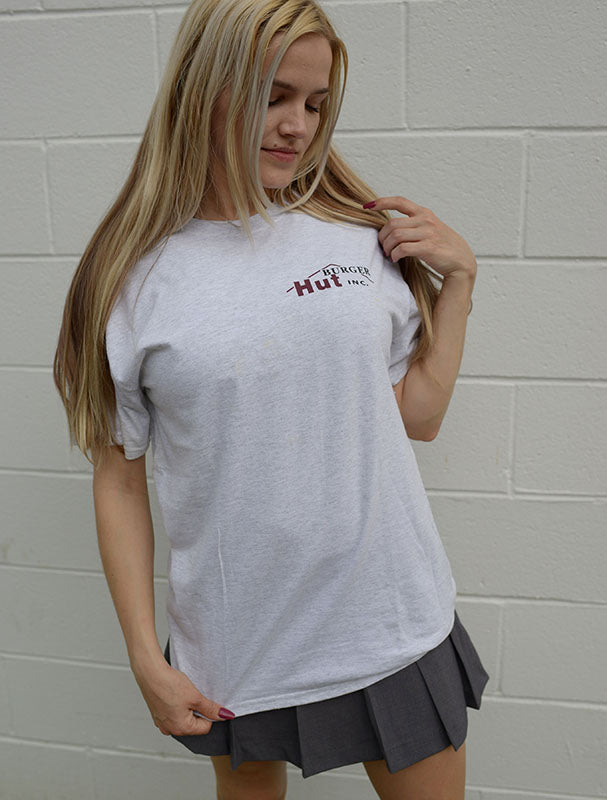 Burger Hut Short Sleeve T - White