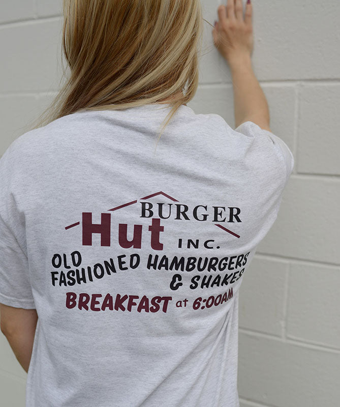 Burger Hut Short Sleeve T - White