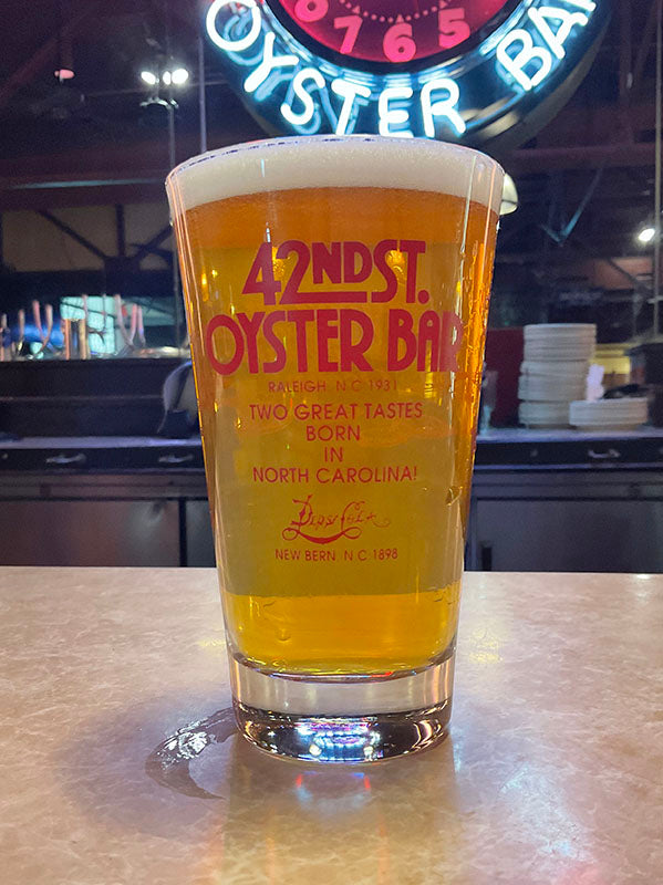 42nd St Oyster Bar Pint Glass - 16oz