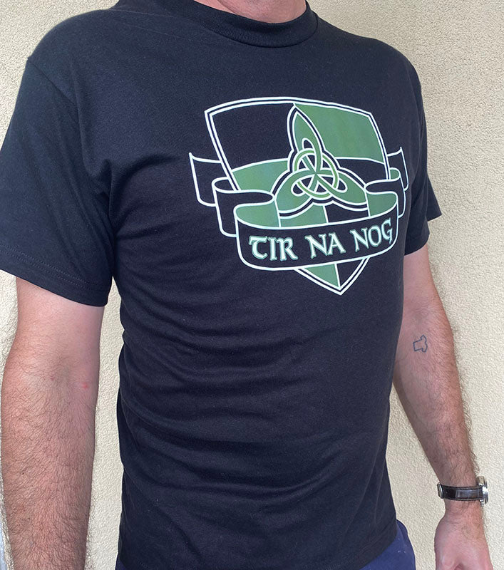 Tir Na Nog Short Sleeve T - Black